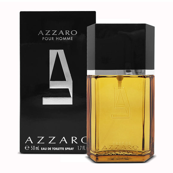 Azzaro Pour Homme 1.7 oz / 50 ml Rechargeable Eau de Toilette Spray