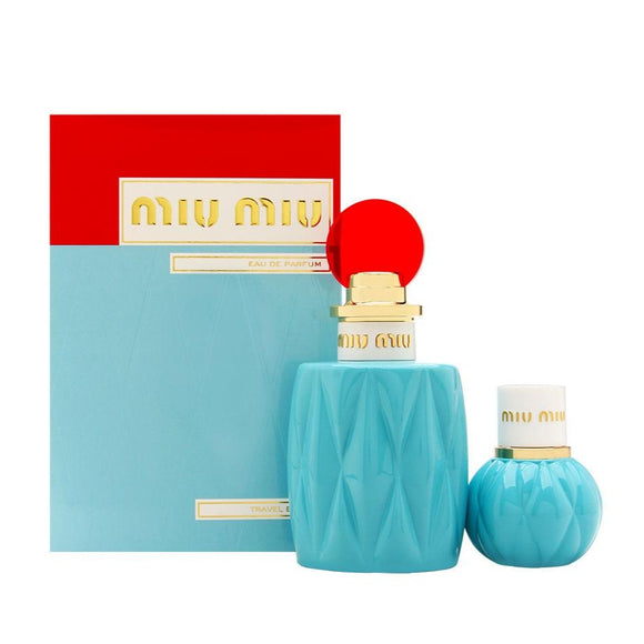Miu Miu Women 2-Piece Gift Set (3.4 oz Spray)