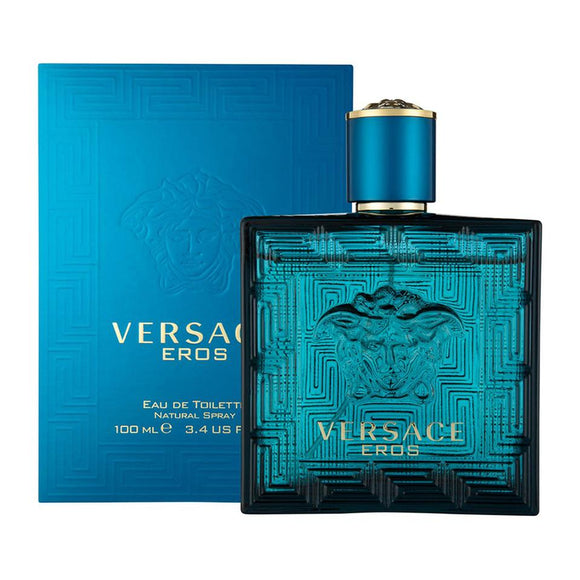 Versace Eros Men 3.4 oz / 100 ml Eau de Toilette Spray