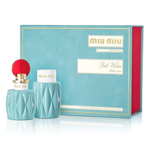 Miu Miu Women 2-Piece Gift Set (1.7 oz Spray)