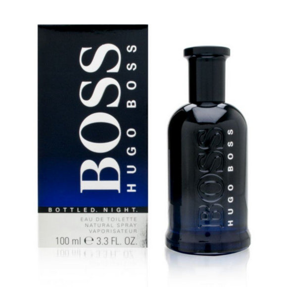 Boss Bottled Night by Hugo Boss Men 3.4 oz / 100 ml Eau de Toilette Spray