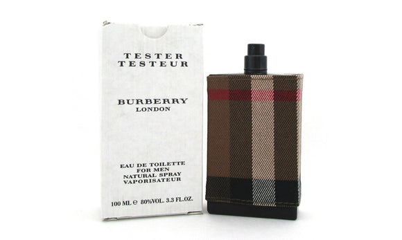Burberry London Men 3.3 oz / 100 ml Eau de Toilette Spray Tester