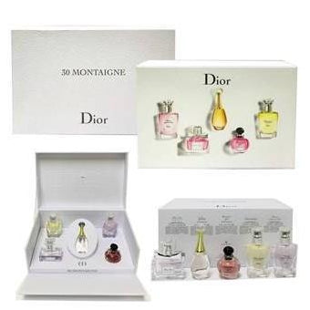Christian Dior Les Parfums 5 Piece Miniature Collection 5 Piece