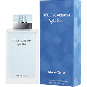 Dolce & Gabbana Light Blue Eau Intense Women 3.3 oz / 100 ml Eau de Parfum Spray